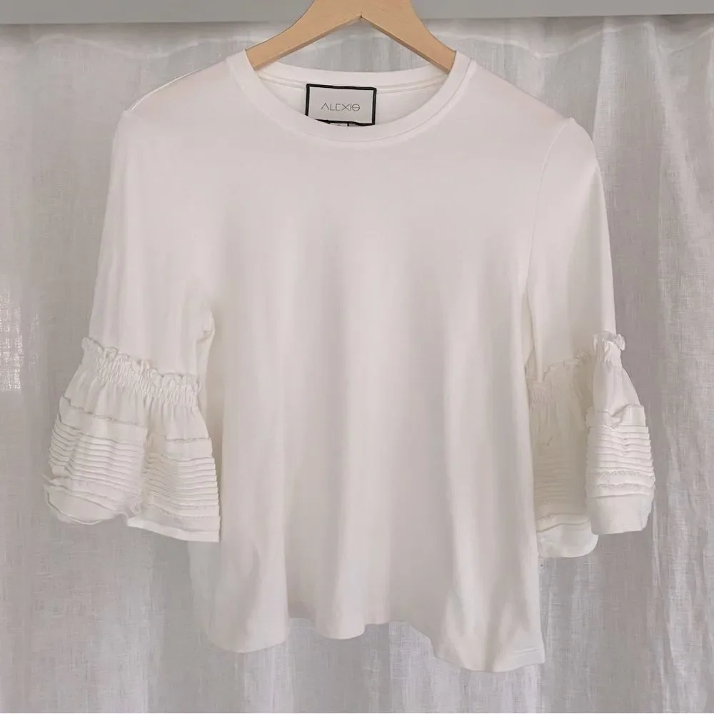 ALEXIS Bell Sleeve T-shirt - Picture 2 of 5